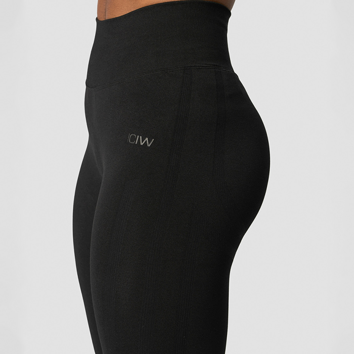 Rush Seamless Tights Musta