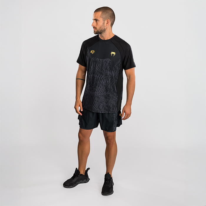 Venum X Chimaev Wild Borz Dry Tech T-paita Musta Harmaa