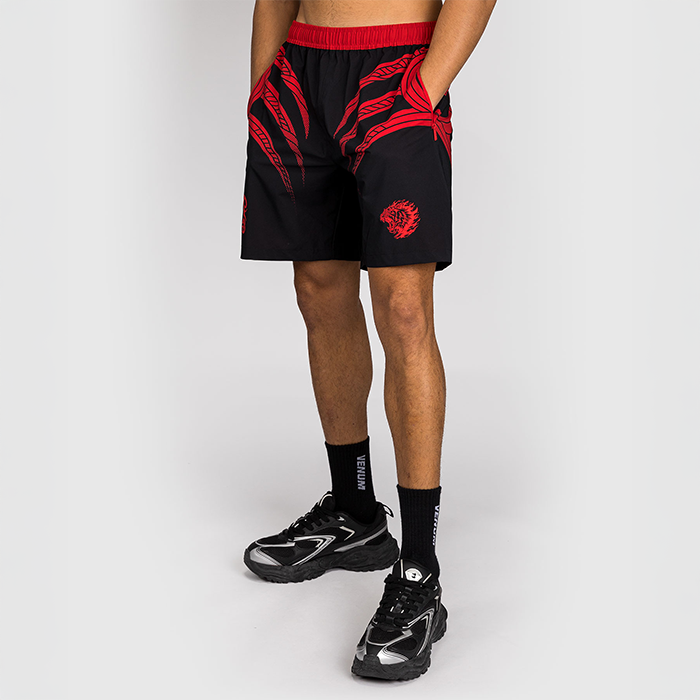 Venum X Mike Tyson Everyone has a plan Treenishortsit Musta Punainen