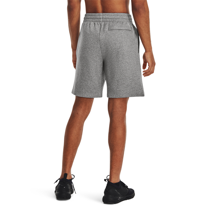 UA Rival Fleece Shorts Castlerock Light Heather