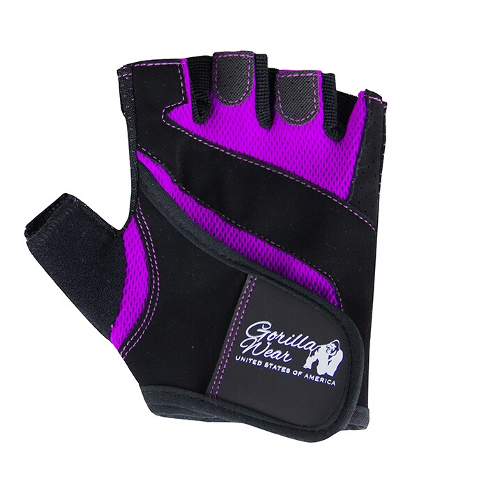 Women´s Fitness Gloves, black/purple