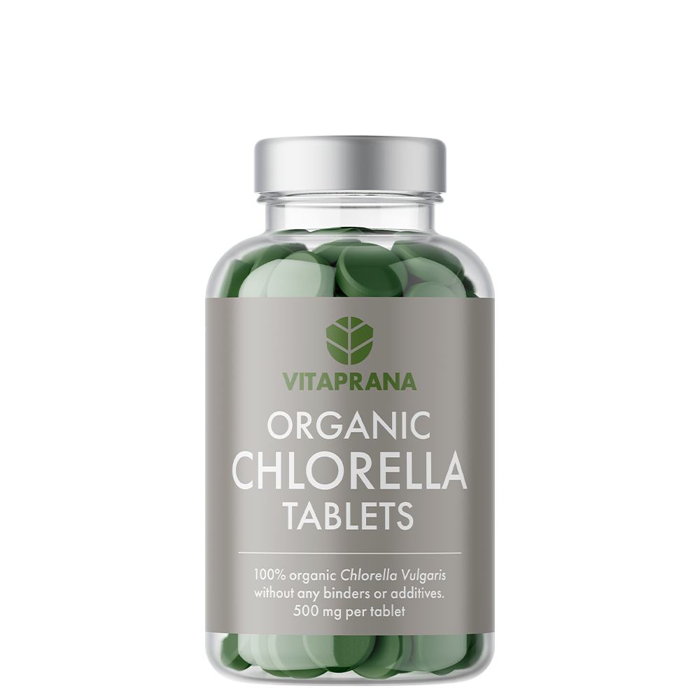 Chlorella, luomu, 250 tablettia