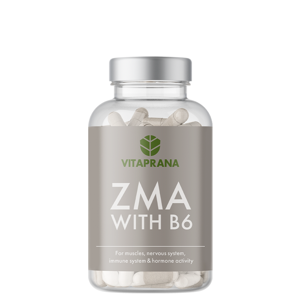 ZMA B6-vitamiinilla 100 kapselia