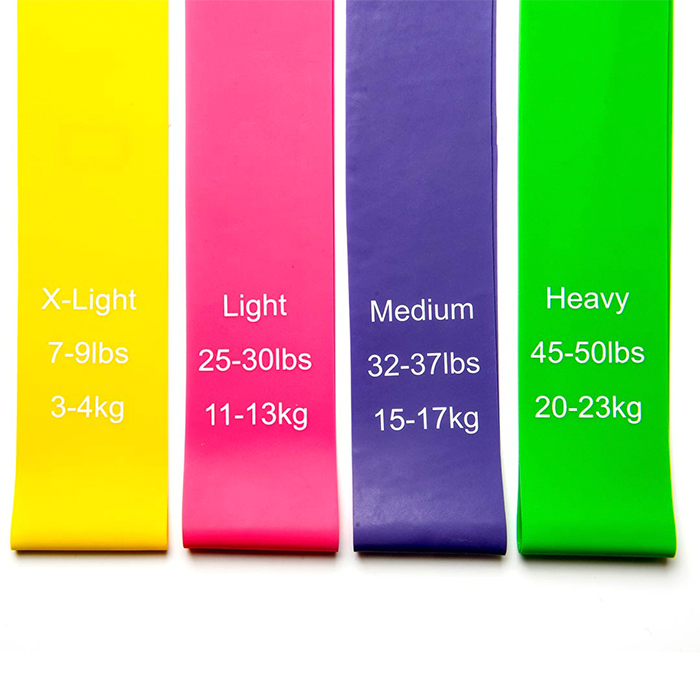 Booty Builder Minibands Pink 4-Pack