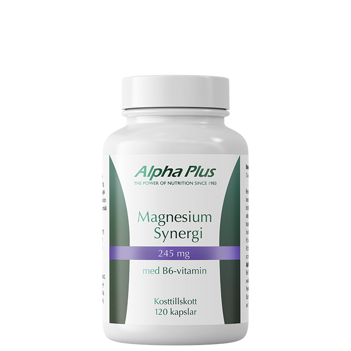 Alpha Plus Magnesium Synergi 120 kapselia