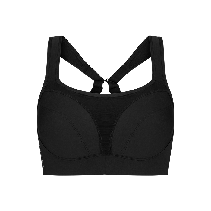 High Support Sportsbra, Black