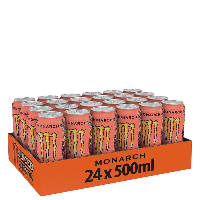 24 x Monster Energy Juiced 50cl monarch