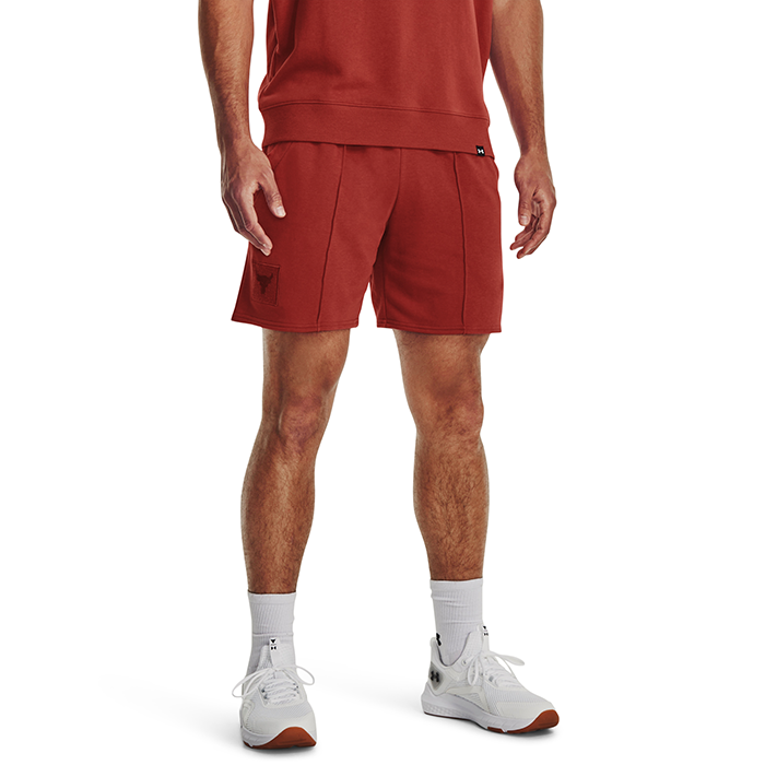 Project Rock Terry Gym Shorts Heritage Red