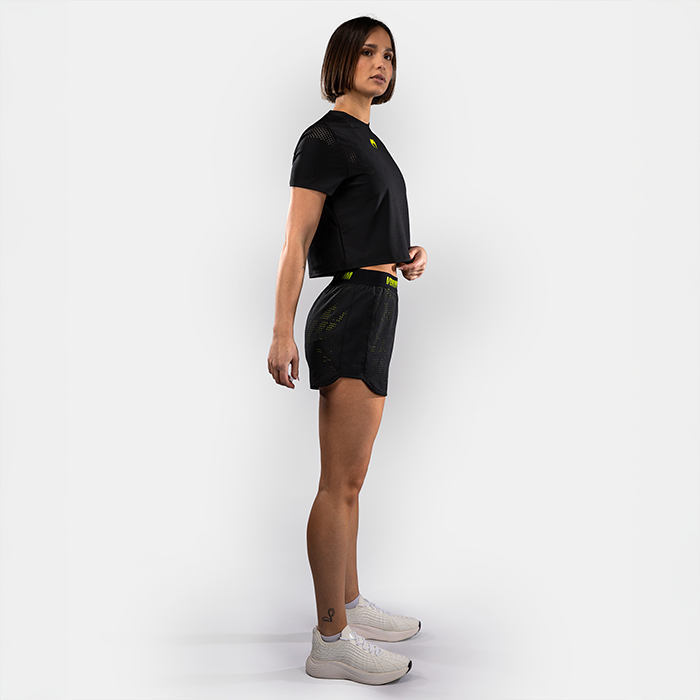 Venum Lazer Treenishortsit Musta Keltainen