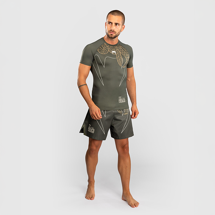 Serpenti Rashguard Lyhythihainen Khaki Pronssi Ivory