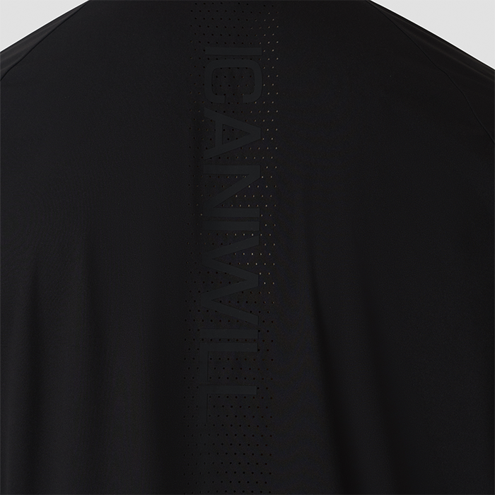 Ignite Raglan T‑paita Musta