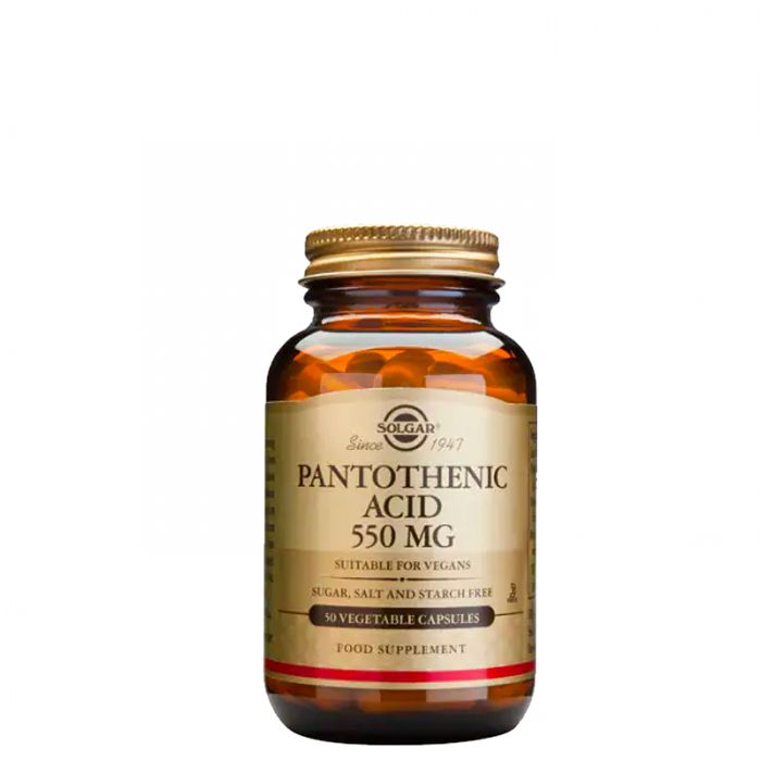 B-5 Pantotensyra 550 mg 50 tabs