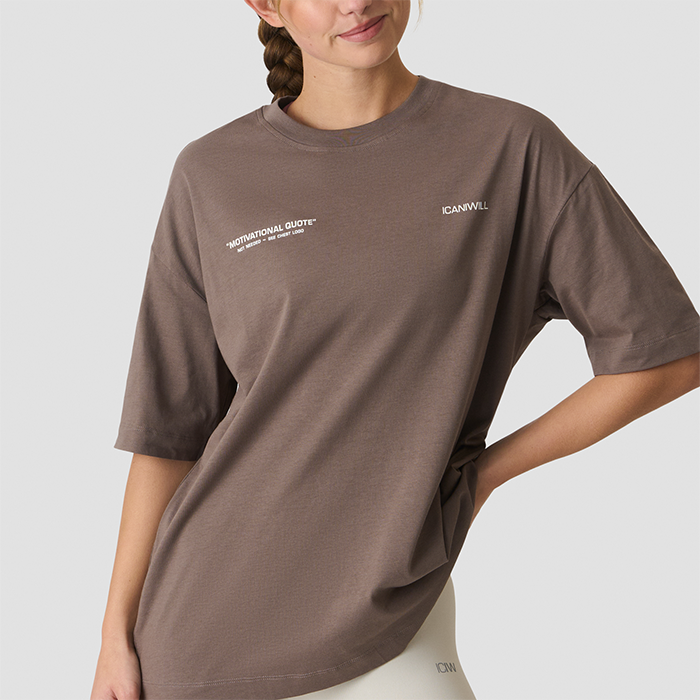 Everyday Oversize T-paita Harmaa