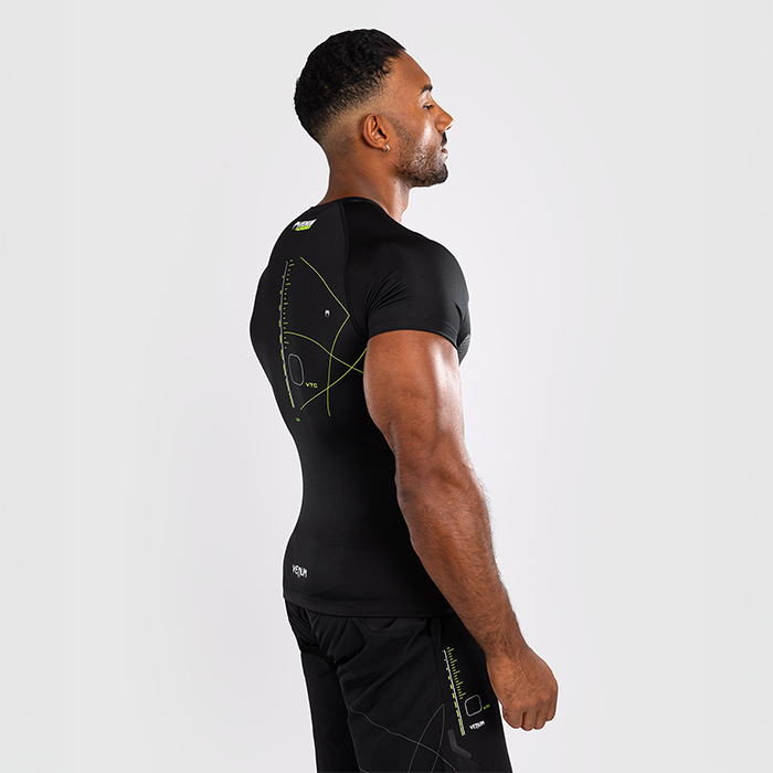 Training Camp 4.0 Rashguard Lyhythihainen Musta Vihre&auml;