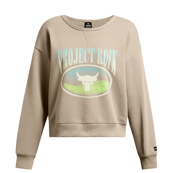 Project Rock HW Terry Longsleeve Taupe