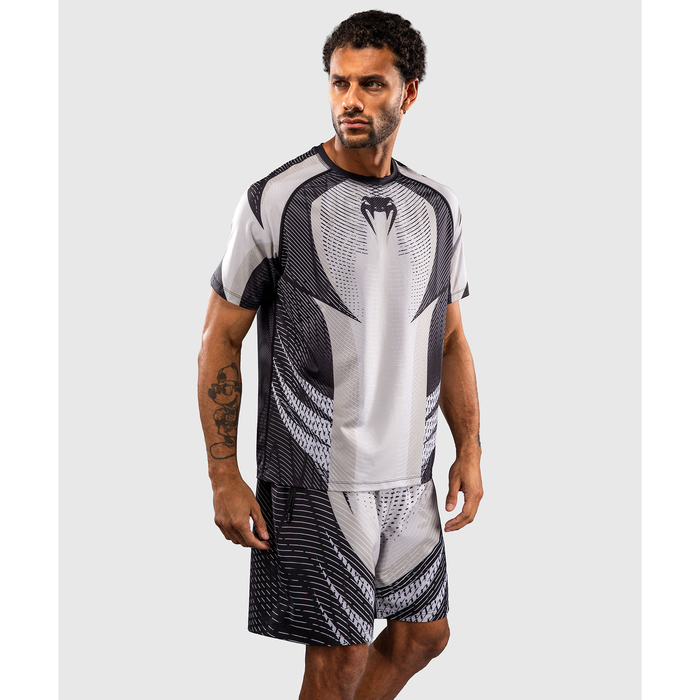 Venum GALACTIC 3.0 Dry Tech T-paita Off-White/Musta