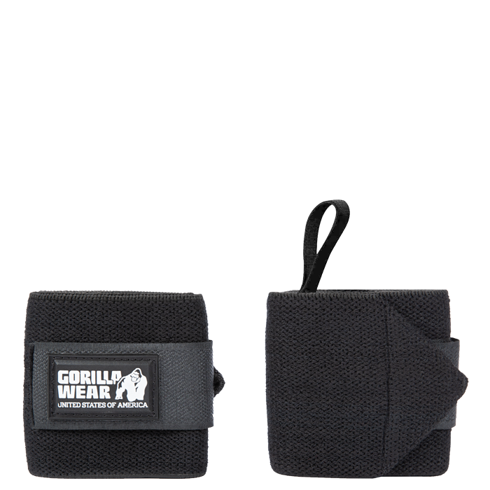 Wrist Wraps Basic Musta/Harmaa