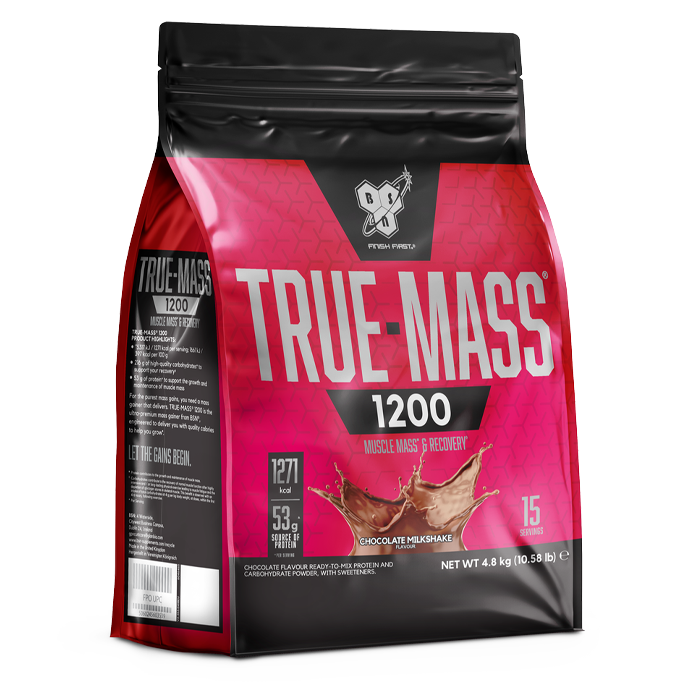 True Mass 1200 Gainer 15 annosta chocolate