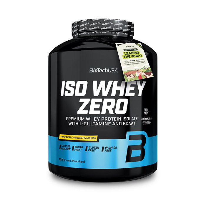 Iso Whey Zero Lactose Reduced 1816 g pineapple_mango