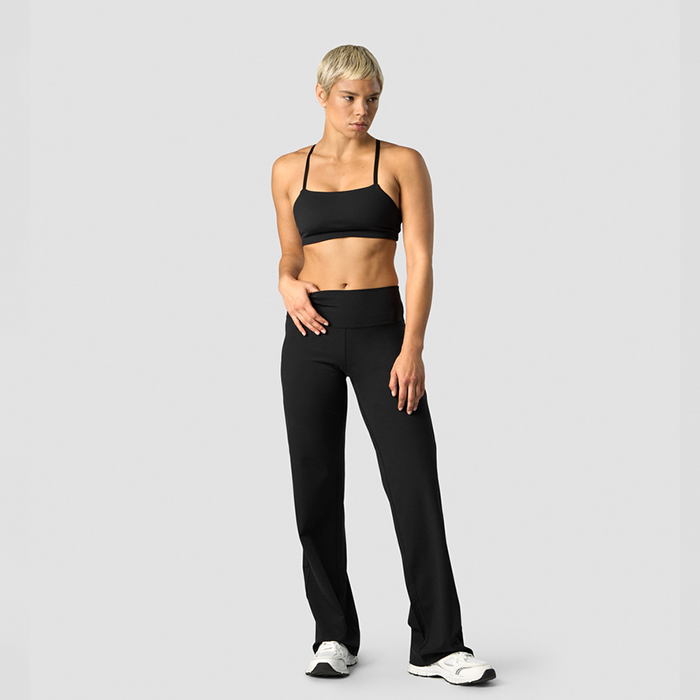 Nimble Straight Leg -housut, musta