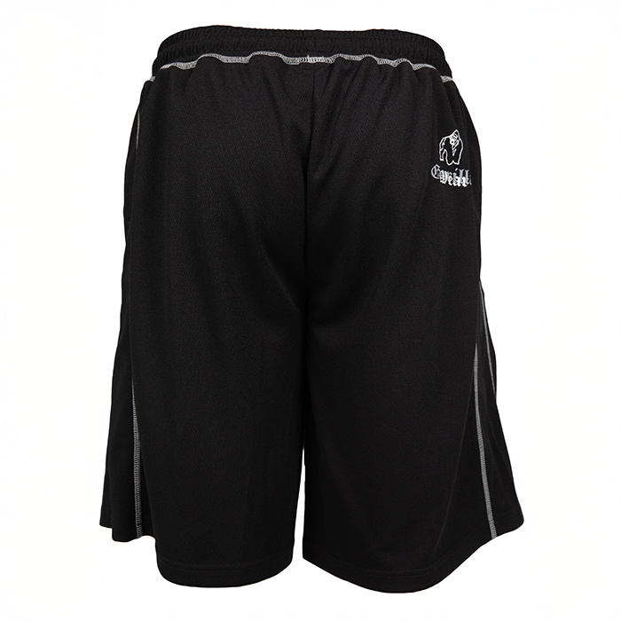Marlow Mesh Shorts Musta Harmaa