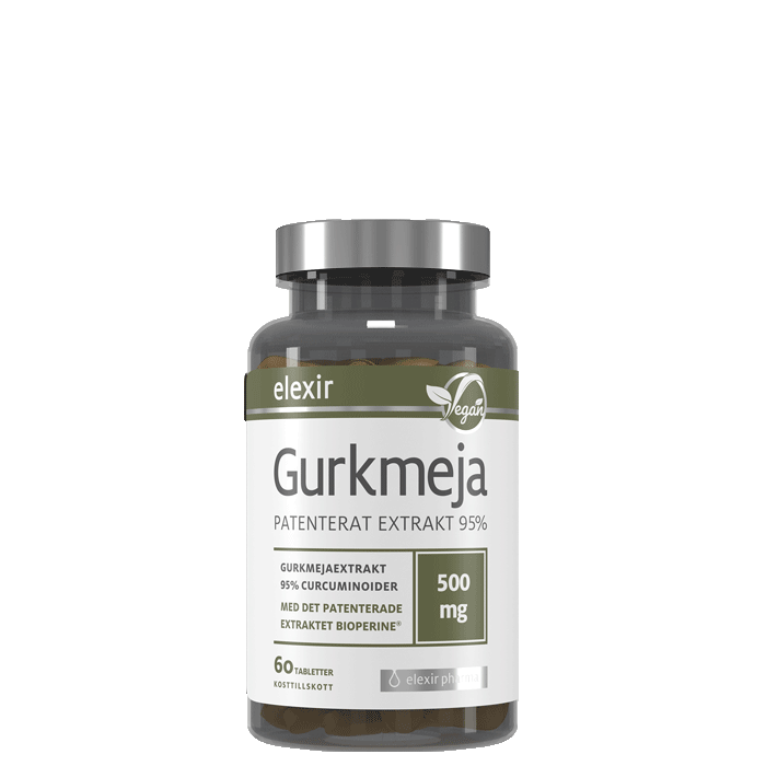 Elexir Pharma Gurkmeja 500 mg 60 tablettia