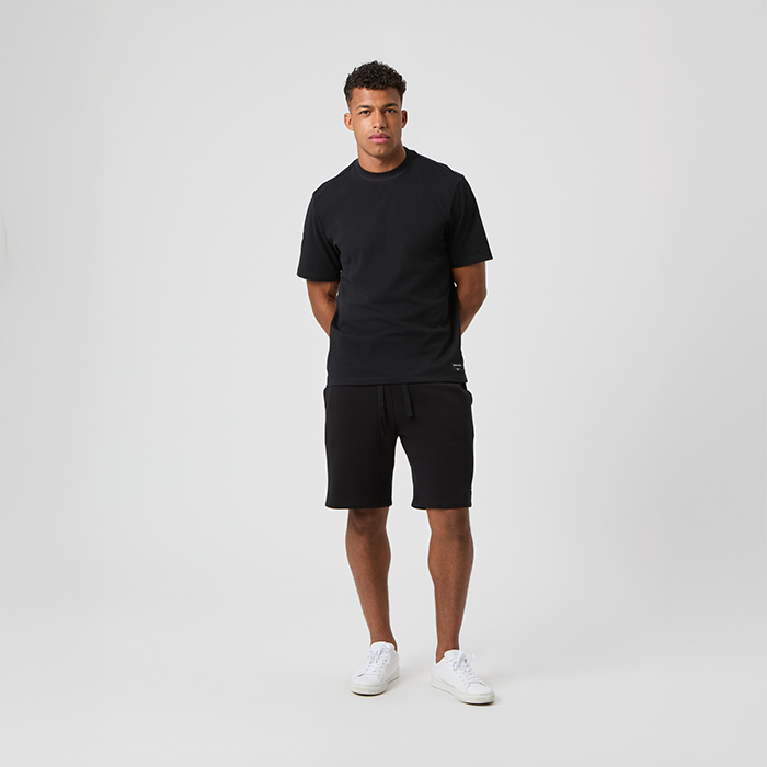 Centre High Neck T-paita Musta