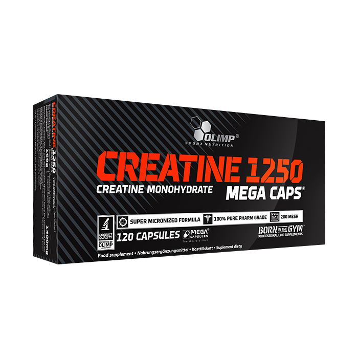 Creatine 1250 Creatine Monohydrate 120 Mega Kapselit