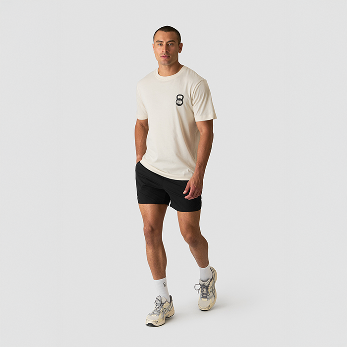 Everyday T-paita Printti Beige