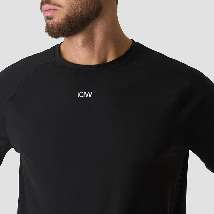 Ignite Raglan T‑paita Musta