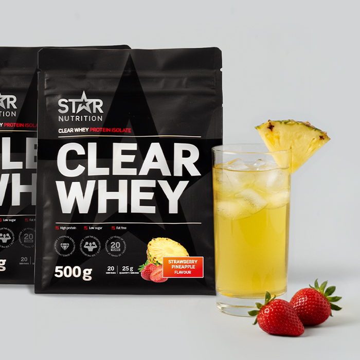 Clear Whey Heraproteiini 500 g strawberry_pineapple