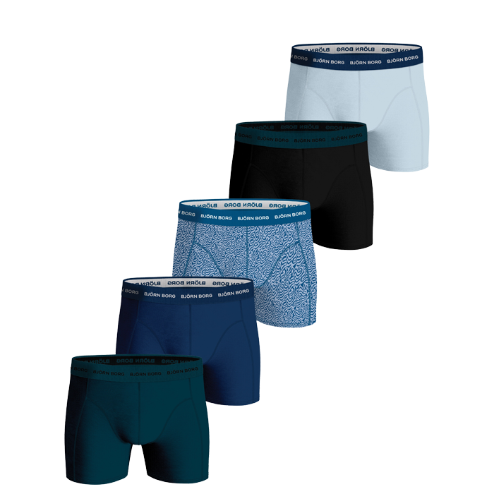 Björn Borg 5-Pack Cotton Stretch Boxer Multipack