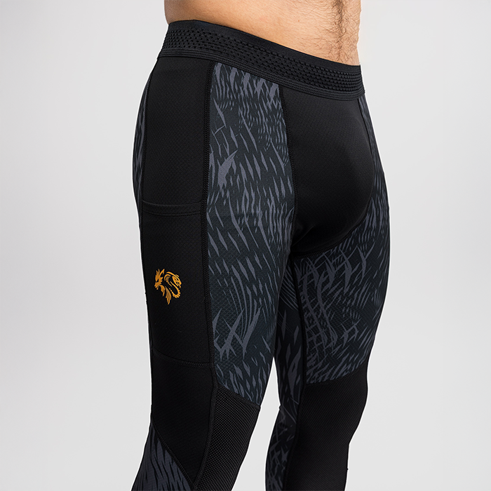 Venum X Chimaev Wild Borz Spats Treenitrikoot Musta Harmaa
