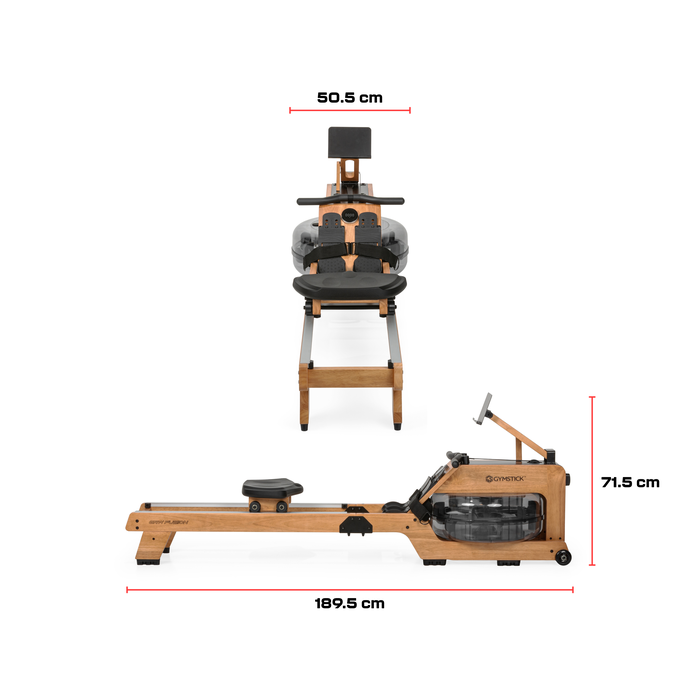 Gymstick GRW Fusion Rower Natural Soutulaite