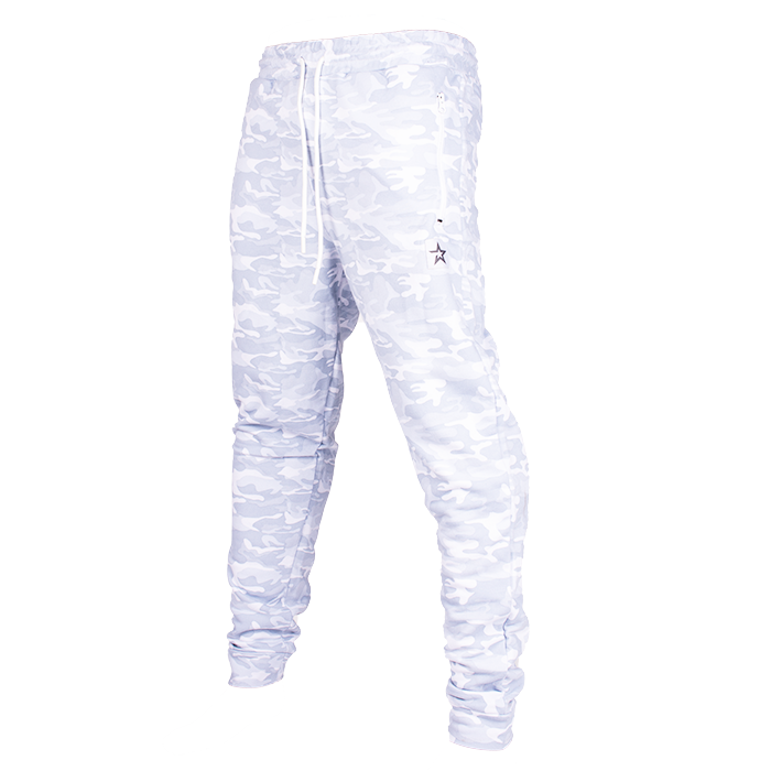 Star Nutrition Tapered Pants White Camo