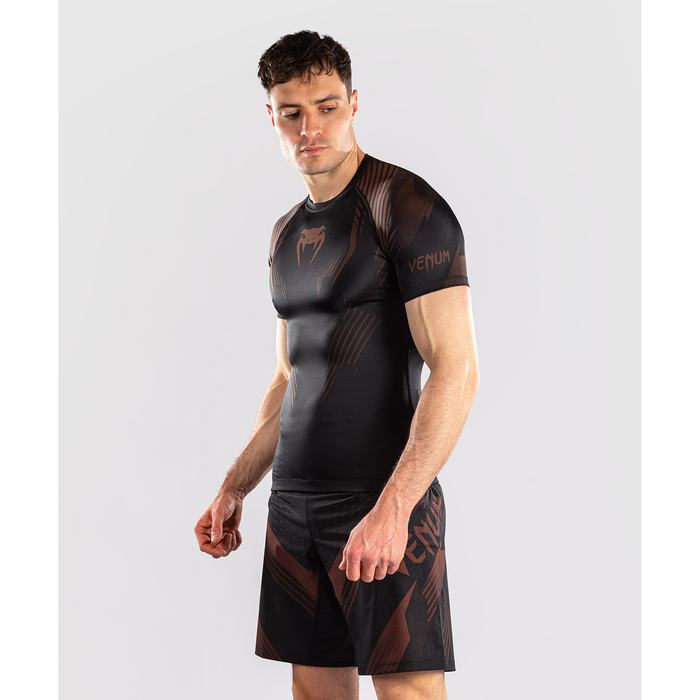 Venum NO-GI 6.0 Lyhythihainen Rashguard Musta/Ruskea
