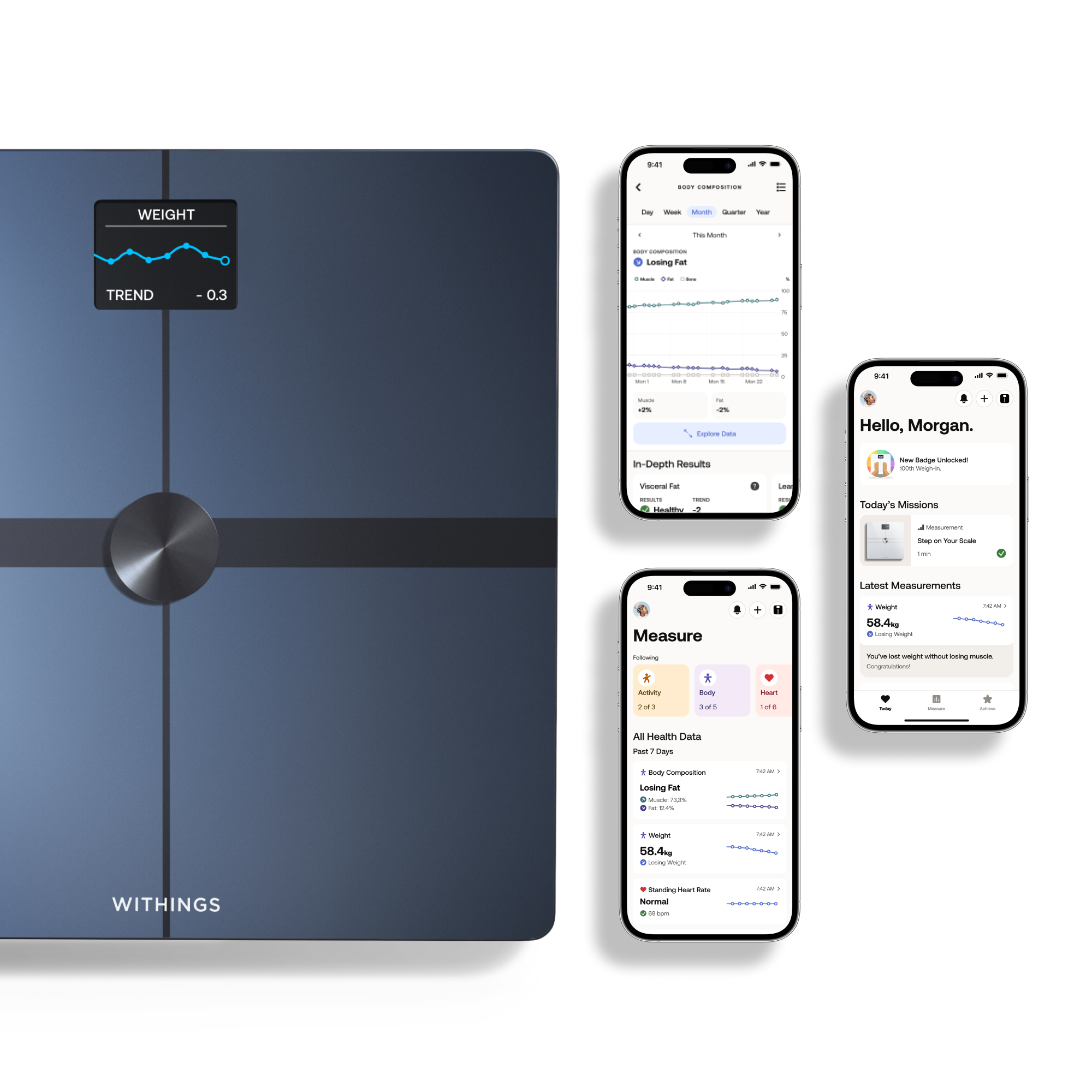 Body Smart Diagnostic Henkil&ouml;vaaka Musta