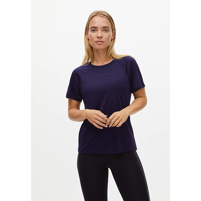 Röhnisch Active Logo Tee Blackcurrant