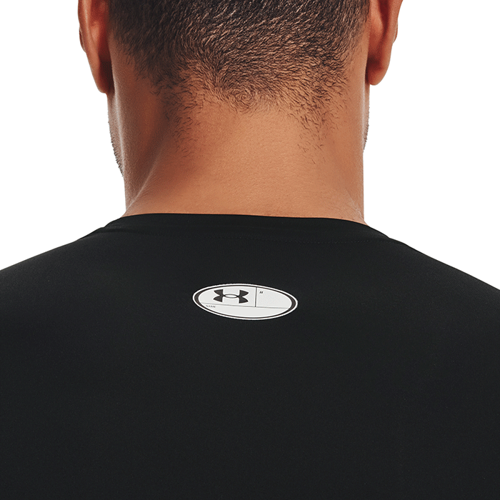 UA HG Armour Comp LS, Black