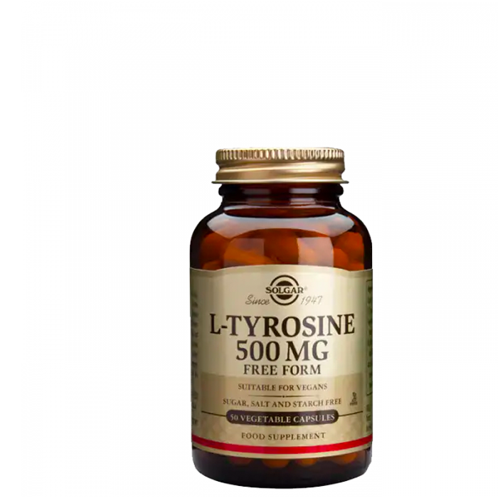 L-Tyrosine 500 mg, 50 caps