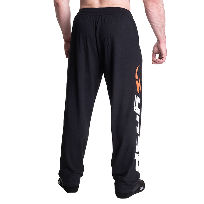 Gasp Sweatpants, Black/White