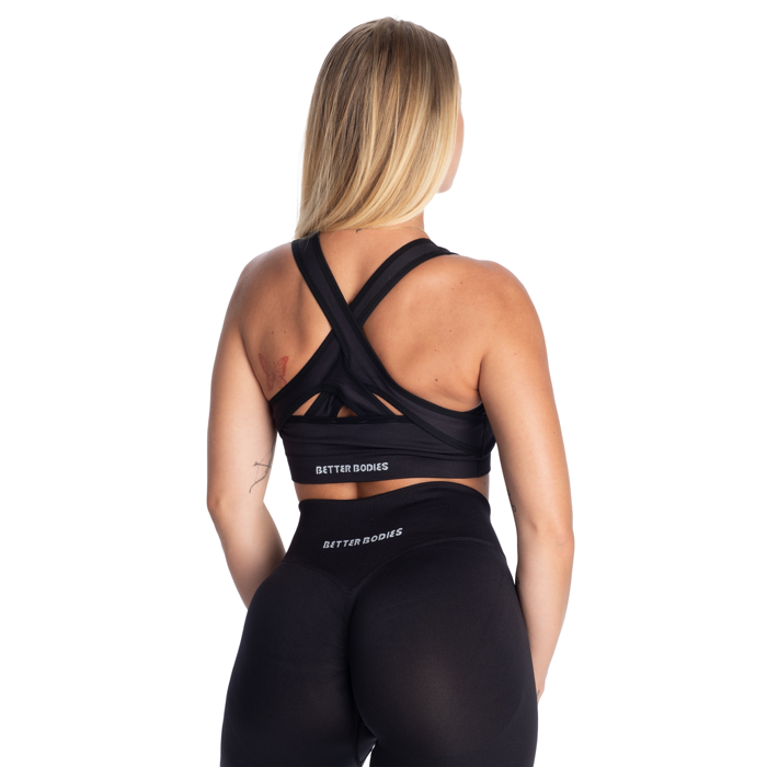 Wrap Seamless Urheiluliivit Musta