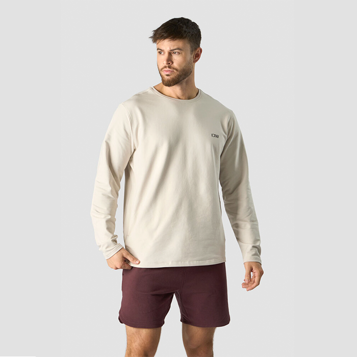 Stride Sweatshirt, Light Grey