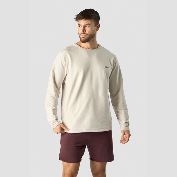 ICANIWILL Stride Sweatshirt Light Grey