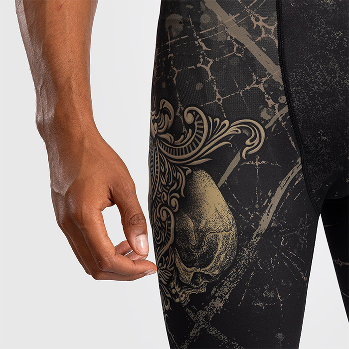 Santa Muerte 5.0 Vale Tudo Shorts Musta Kulta