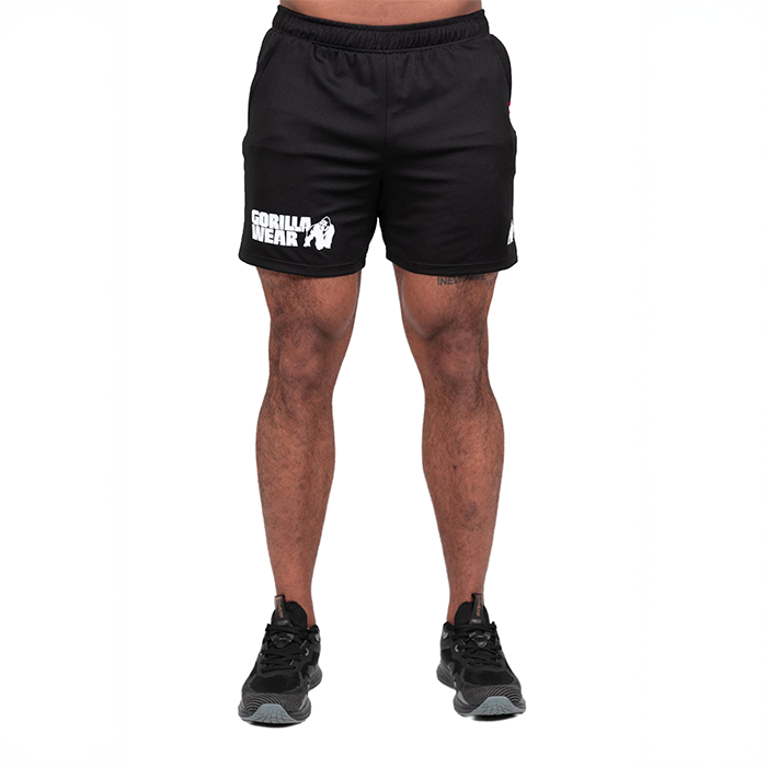 Miles Mesh Shorts Musta