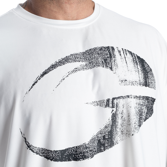 Mesh Iron T-paita Valkoinen