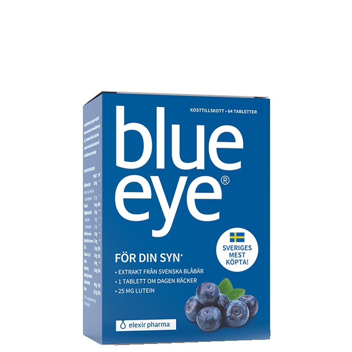 Elexir Pharma Blue Eye Mustikkauute 64 tablettia