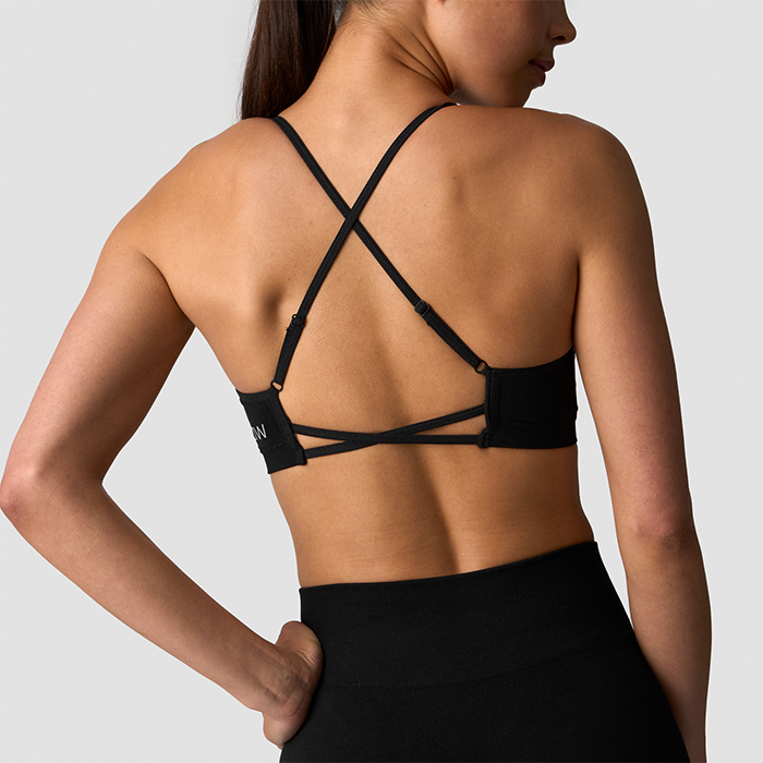 Smooth Seamless Urheiluliivit Musta