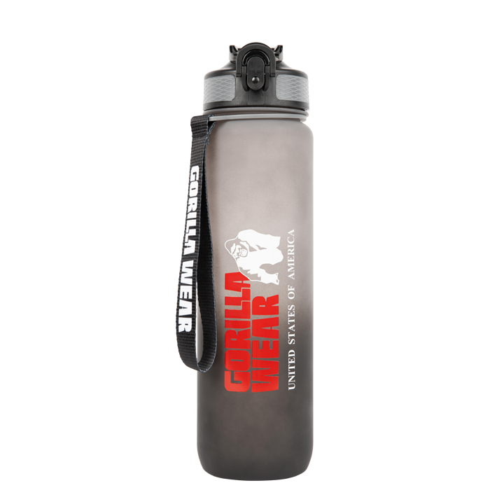 Gradient Vesipullo 1000 ml Musta/Harmaa